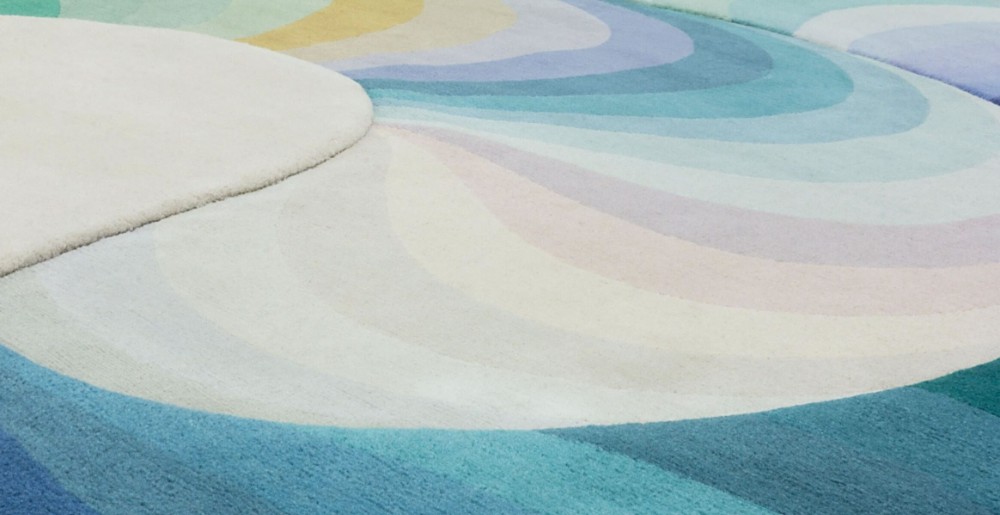 Slinkie Triple Rug - Blue