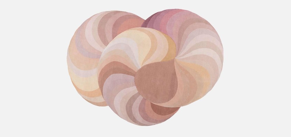 Slinkie Triple Rug - Pink