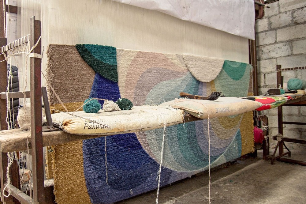 Slinkie Triple Rug - Pink