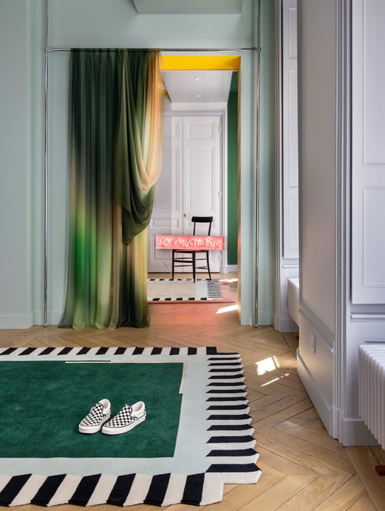 So Much Fun - Dentelle Hexagone Rug - Pain d'Epices