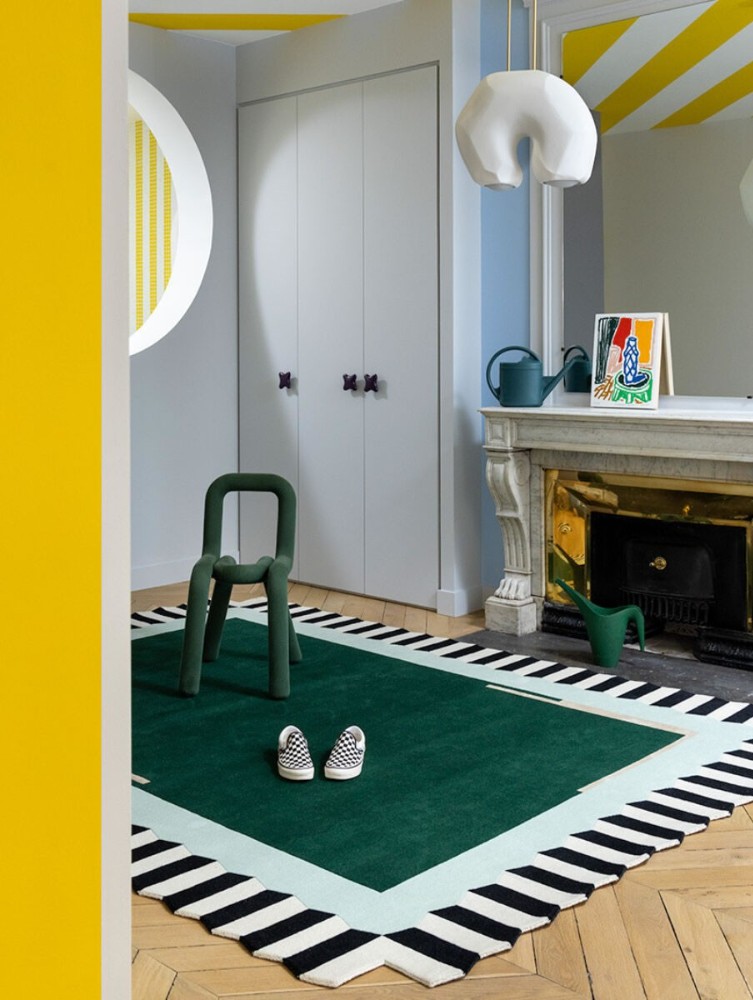 So Much Fun - Dentelle Hexagone Rug - Pain d'Epices