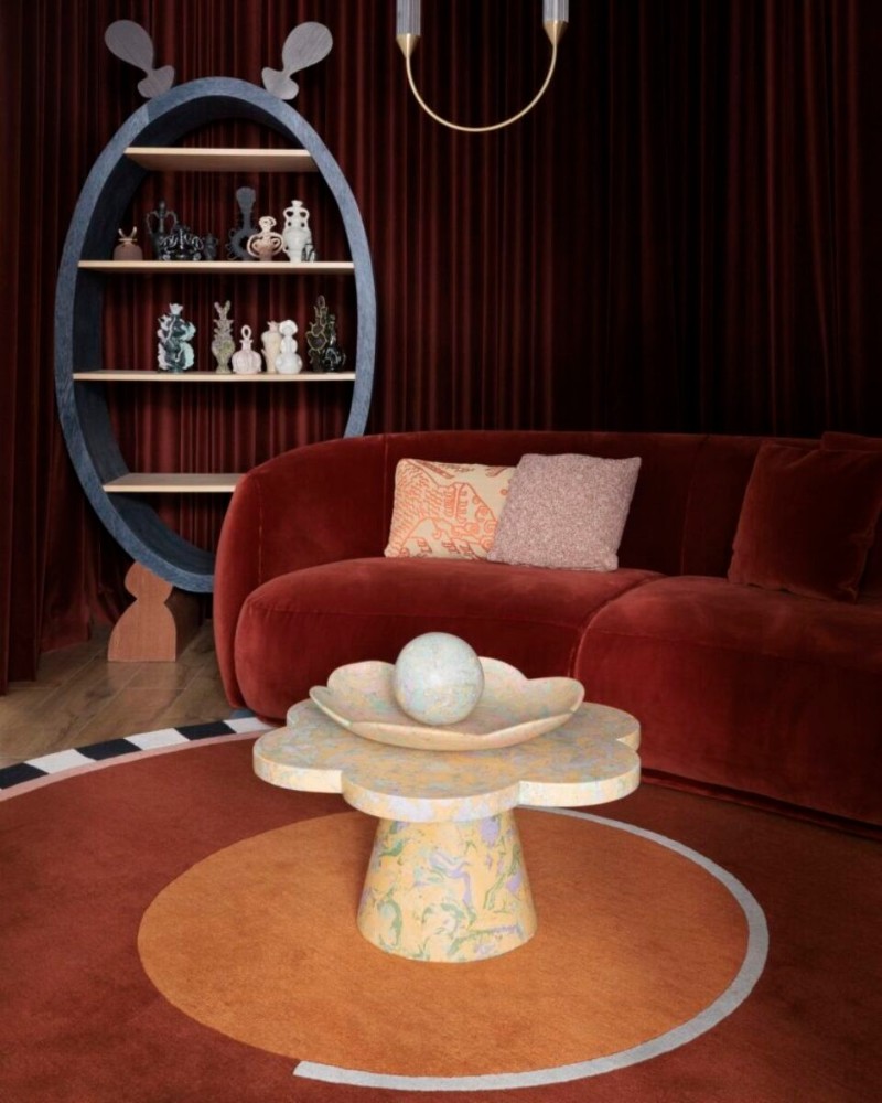 So Much Fun - Disco Rug - Rouille