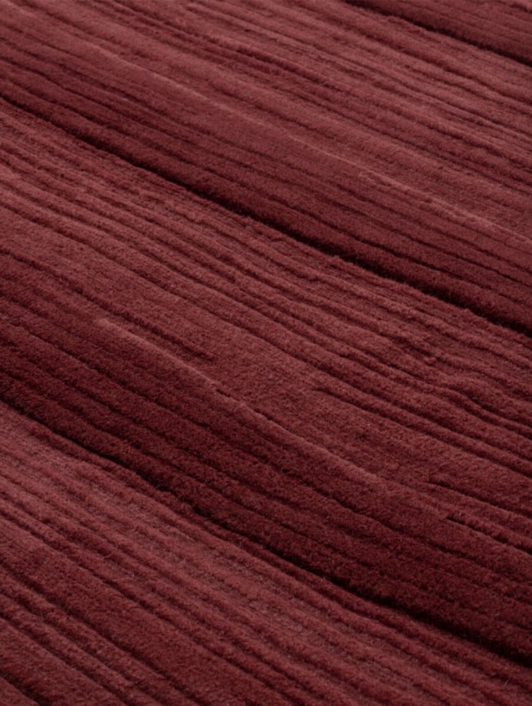 Stroke 1 Rug - Burgundy
