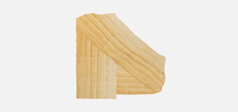 Stroke 2 Rug - Yellow