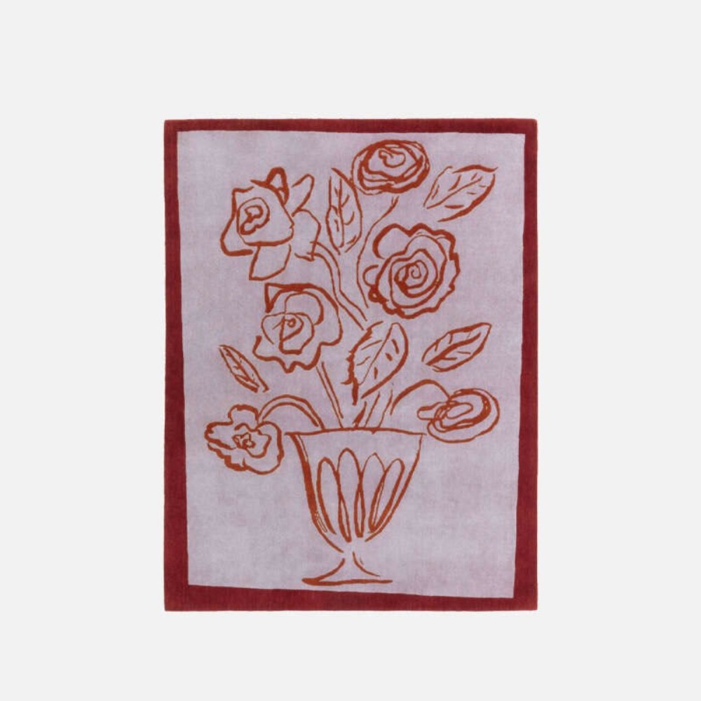 Summer Roses - Maroon