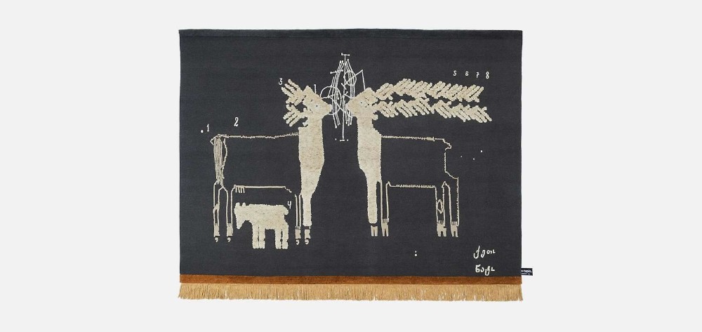 Two Deer Rug