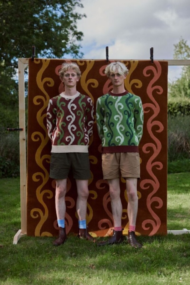 Wiggle Stripe - Hazelnut