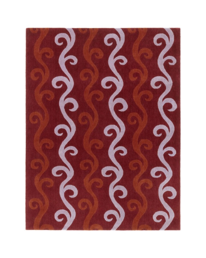 Wiggle Stripe - Maroon