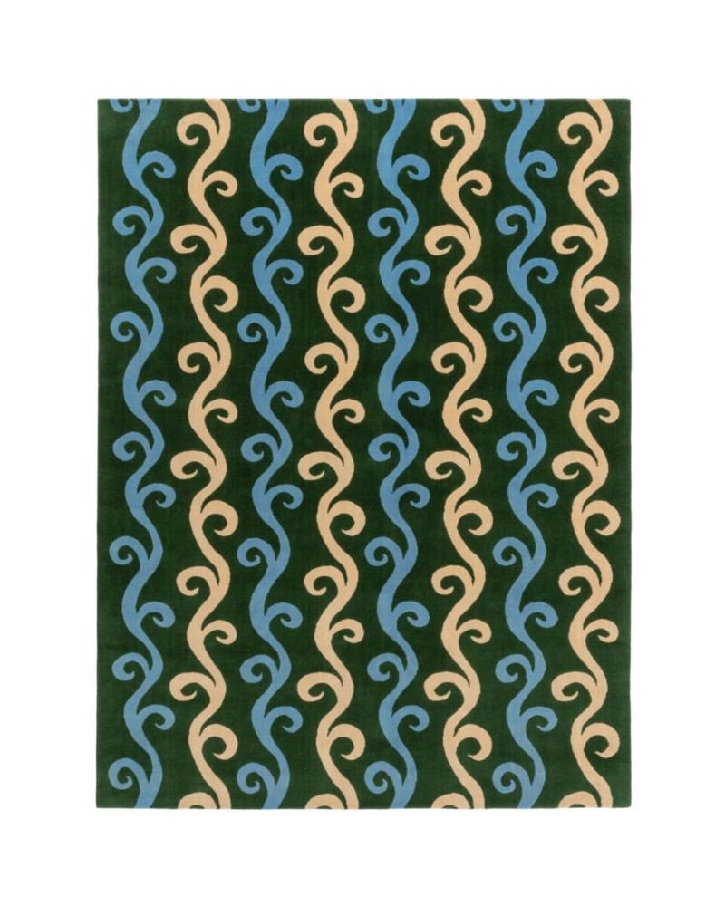 Wiggle Stripe Big - Forrest Green