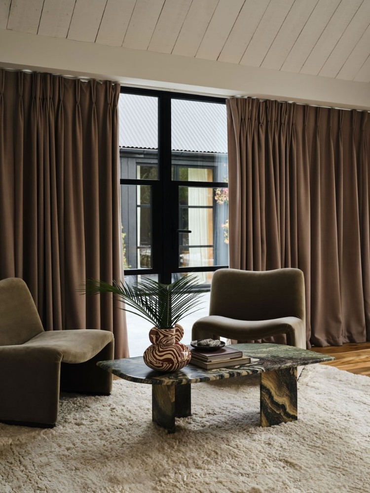 Handloom Cashmere Blend High Pile Natural