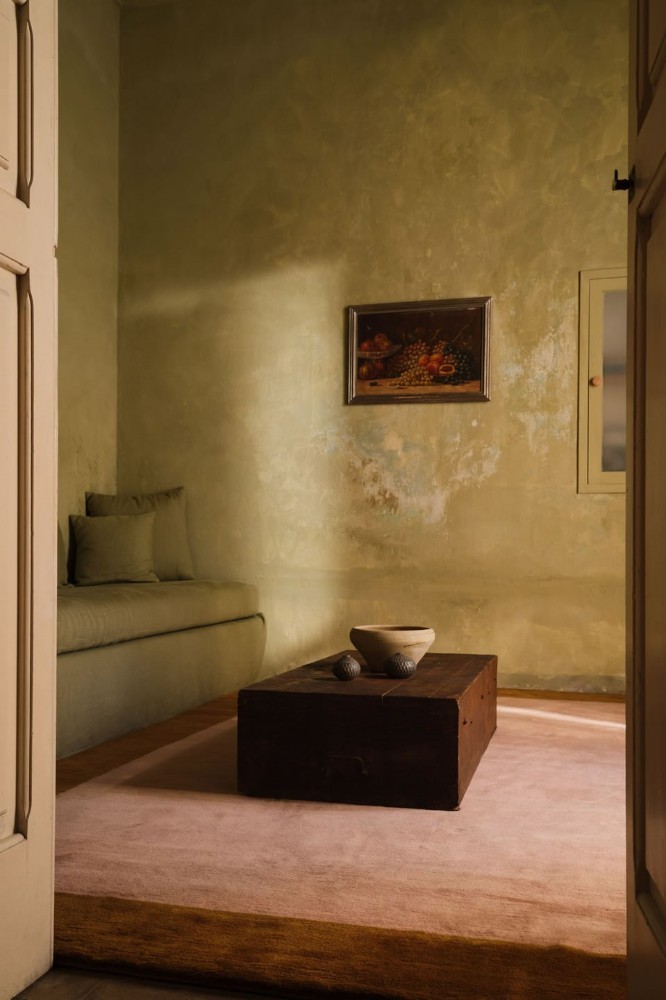 Border Mohair Rose Quartz