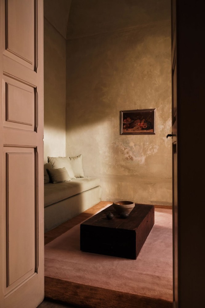 Border Mohair Rose Quartz