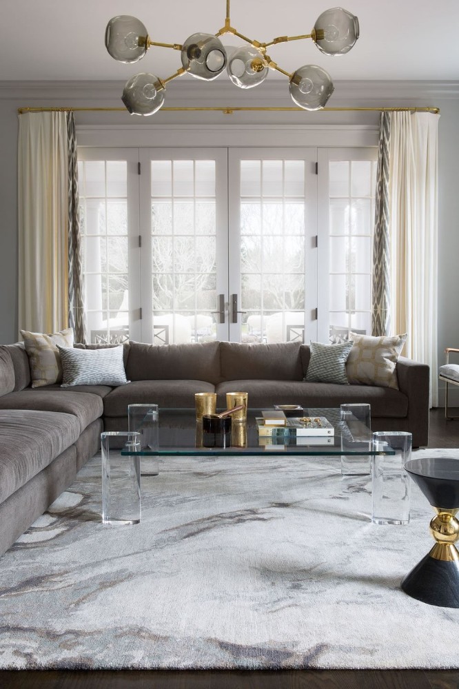 Calacatta Grey Round