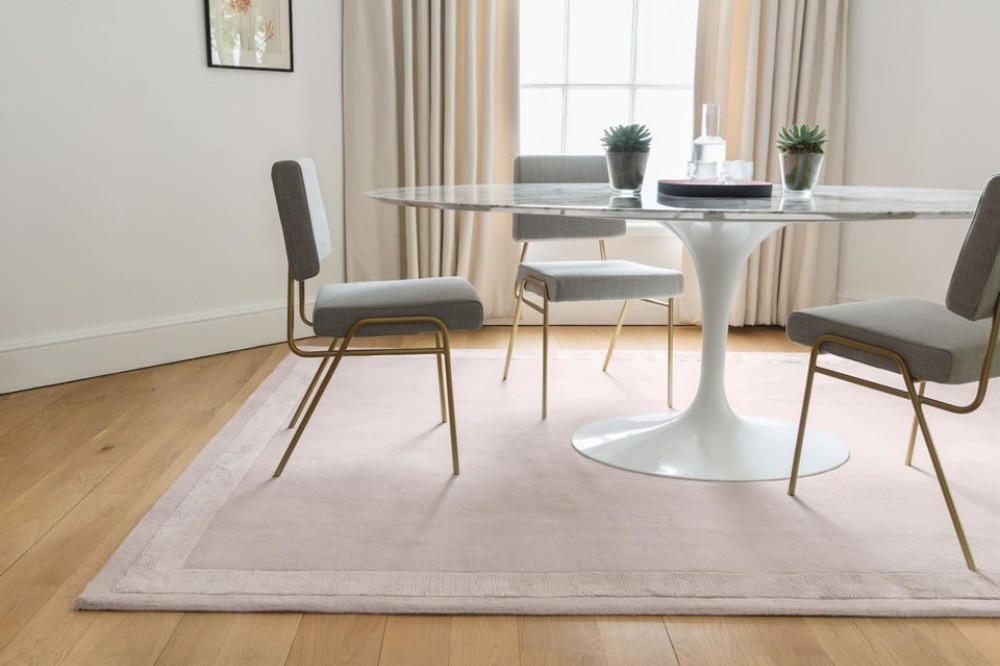 Silk Border Portland Pink