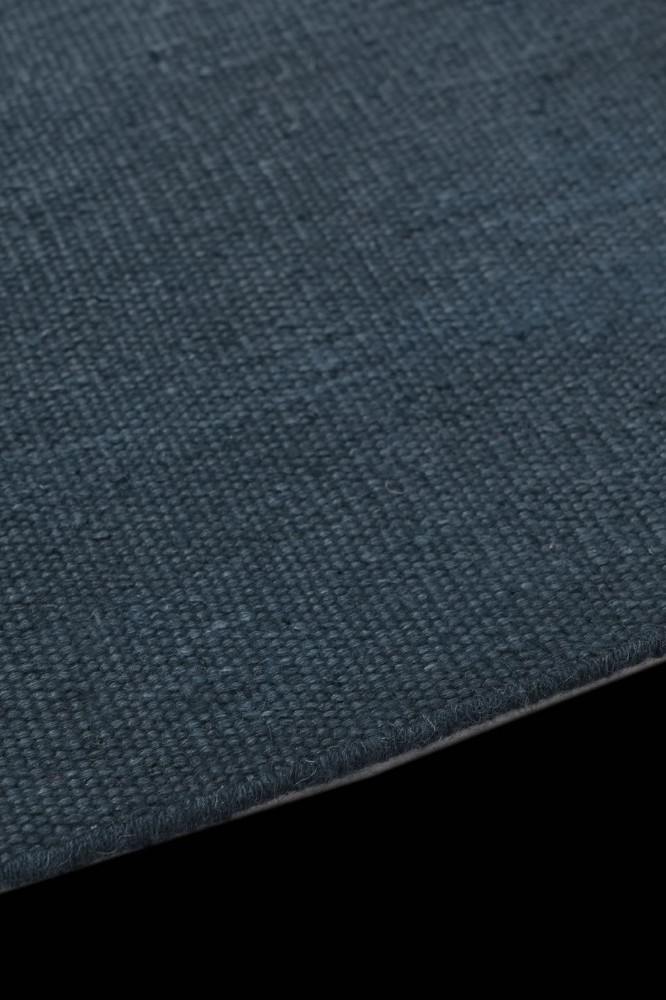 Flatweave Linen Midnight