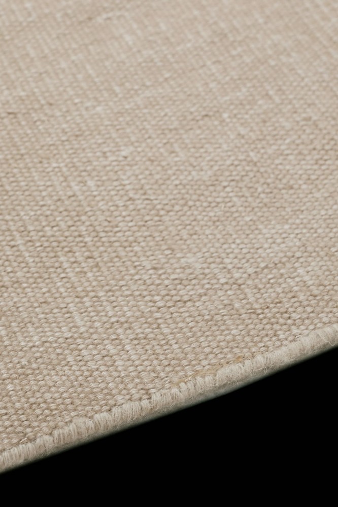 Flatweave Linen Ecru
