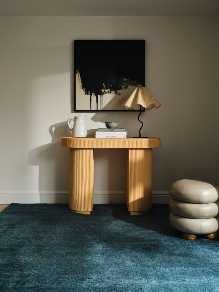 Textured Mohair Azure