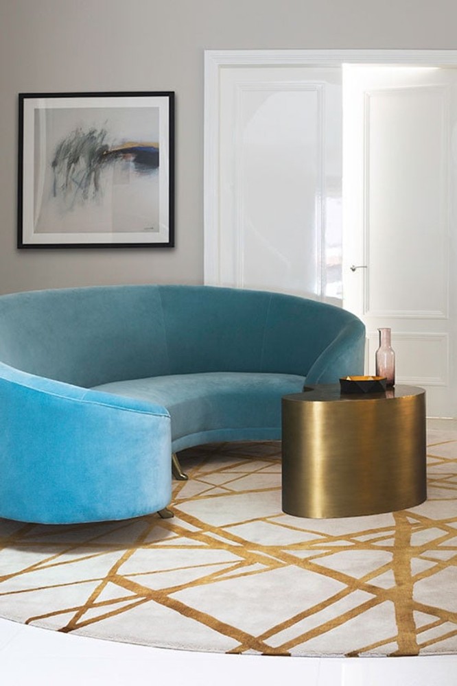 Channels Copper Round