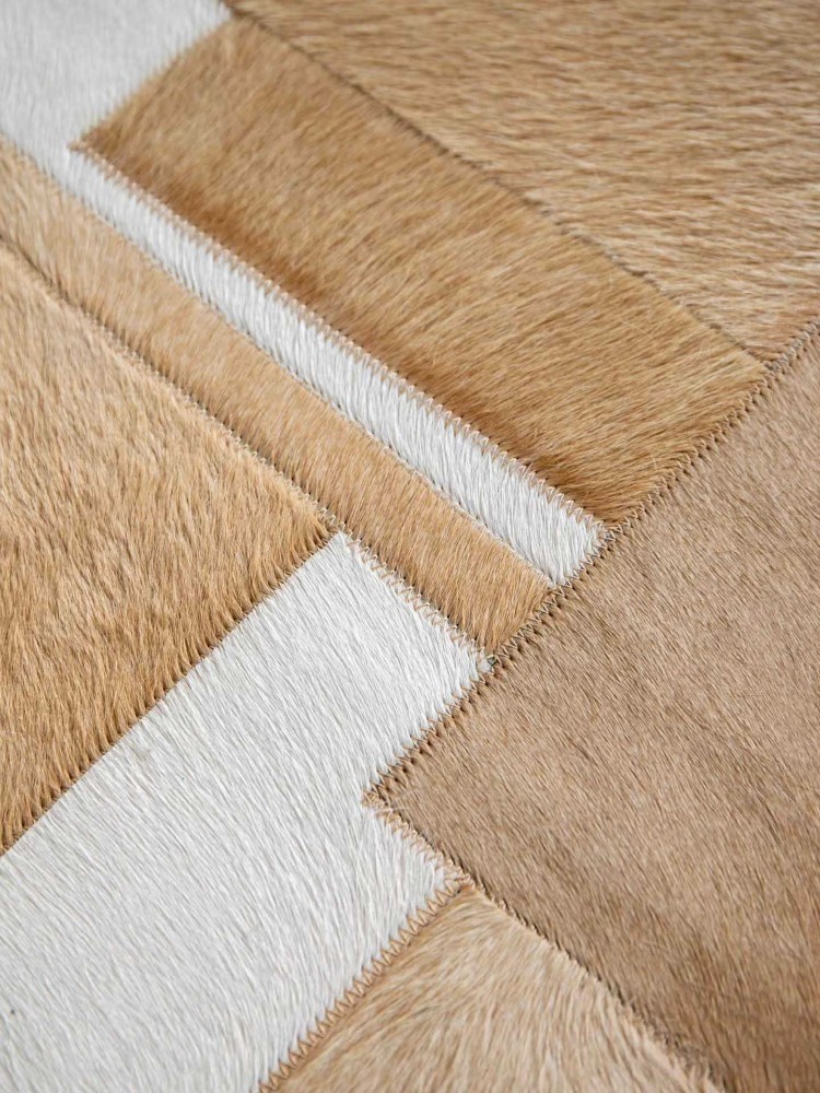 Cowhide carpet