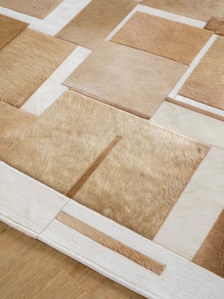 Cowhide carpet