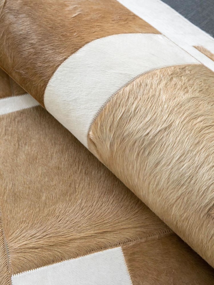 Cowhide carpet