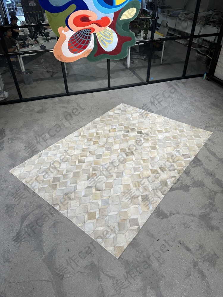 Cowhide square
