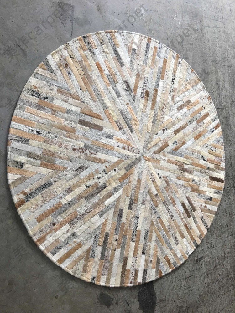 Cowhide circle