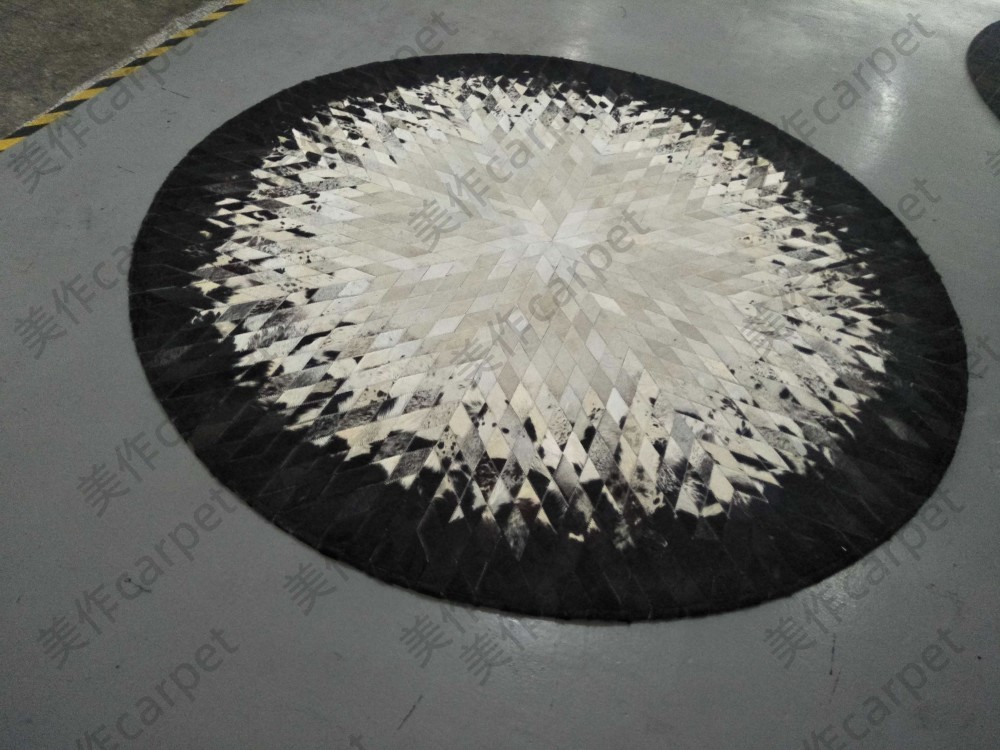 Cowhide circle