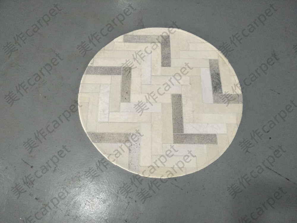 Cowhide circle