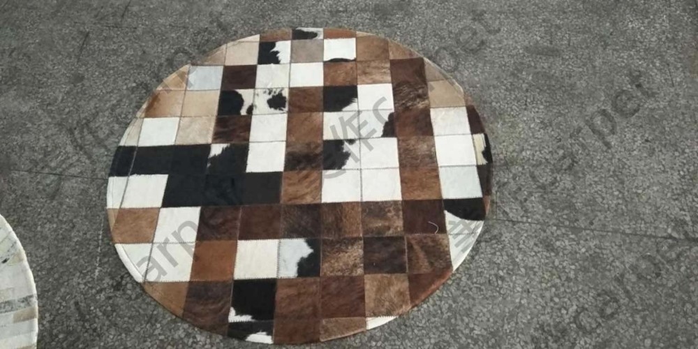 Cowhide circle