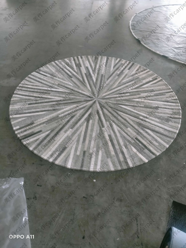 Cowhide circle
