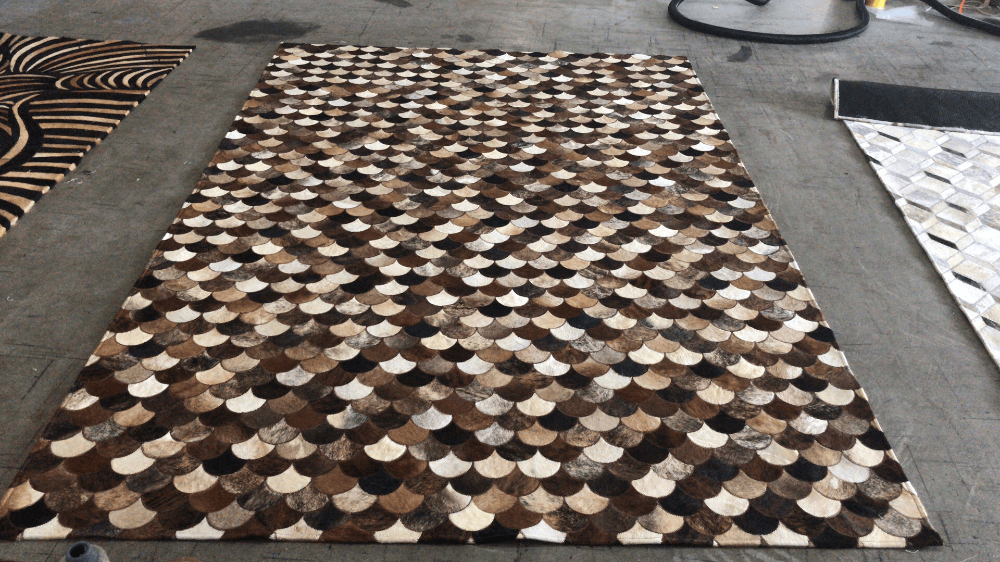 Cowhide square