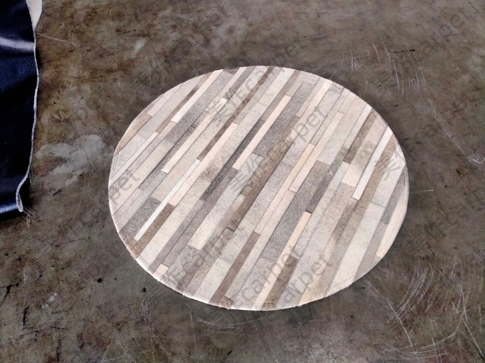 Cowhide circle