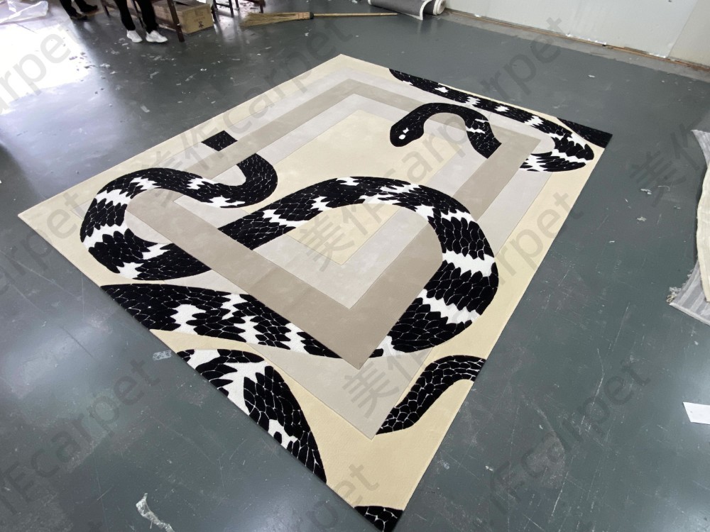 Medieval square carpet