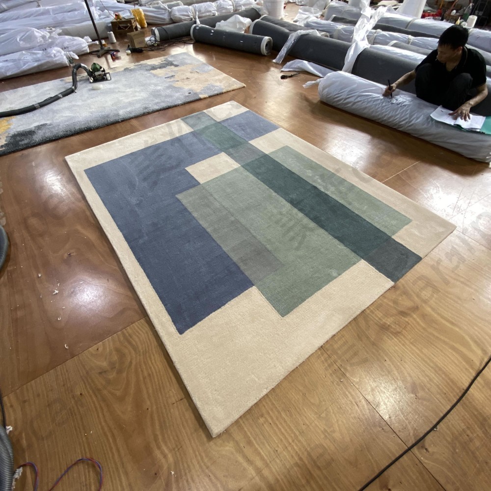 Medieval square carpet