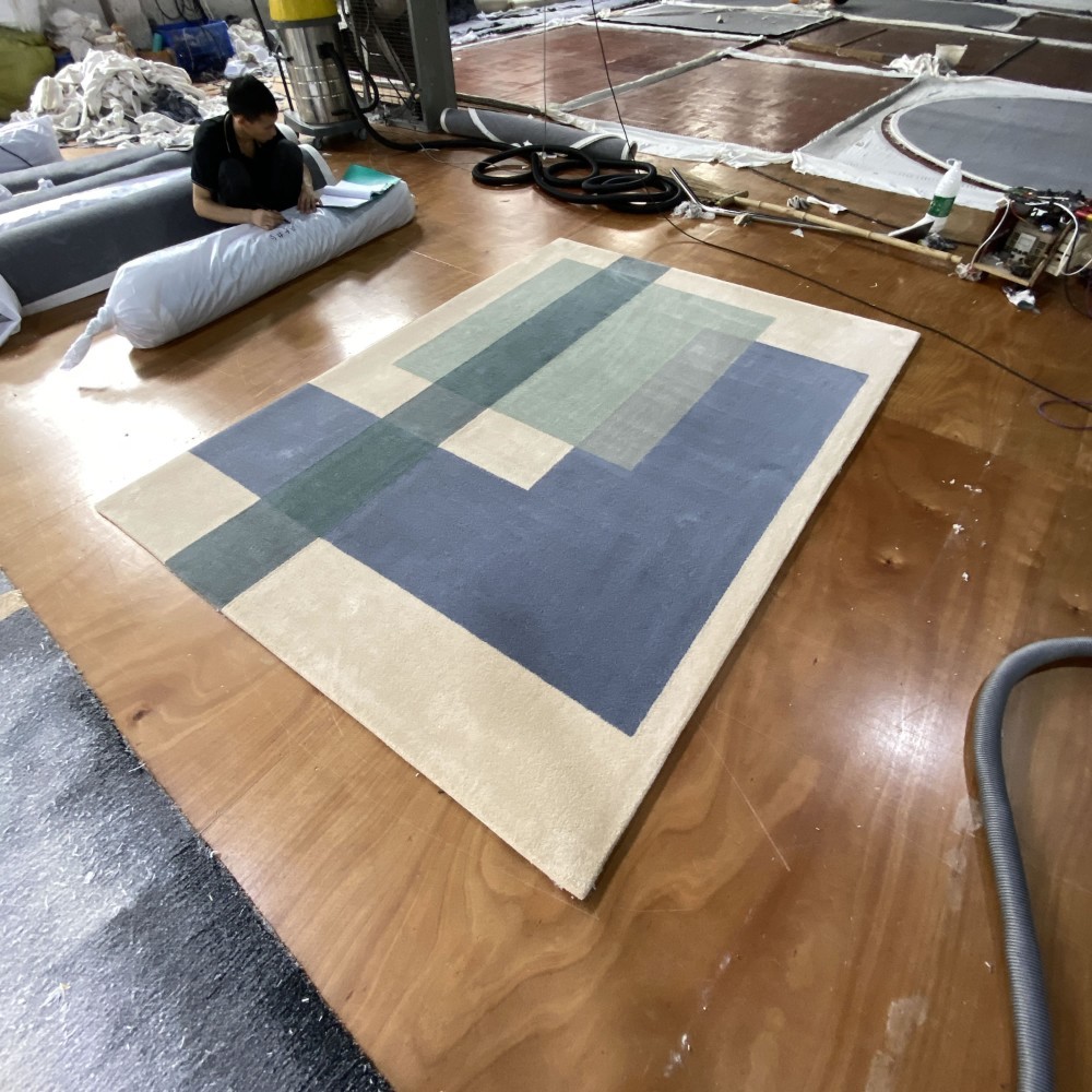 Medieval square carpet