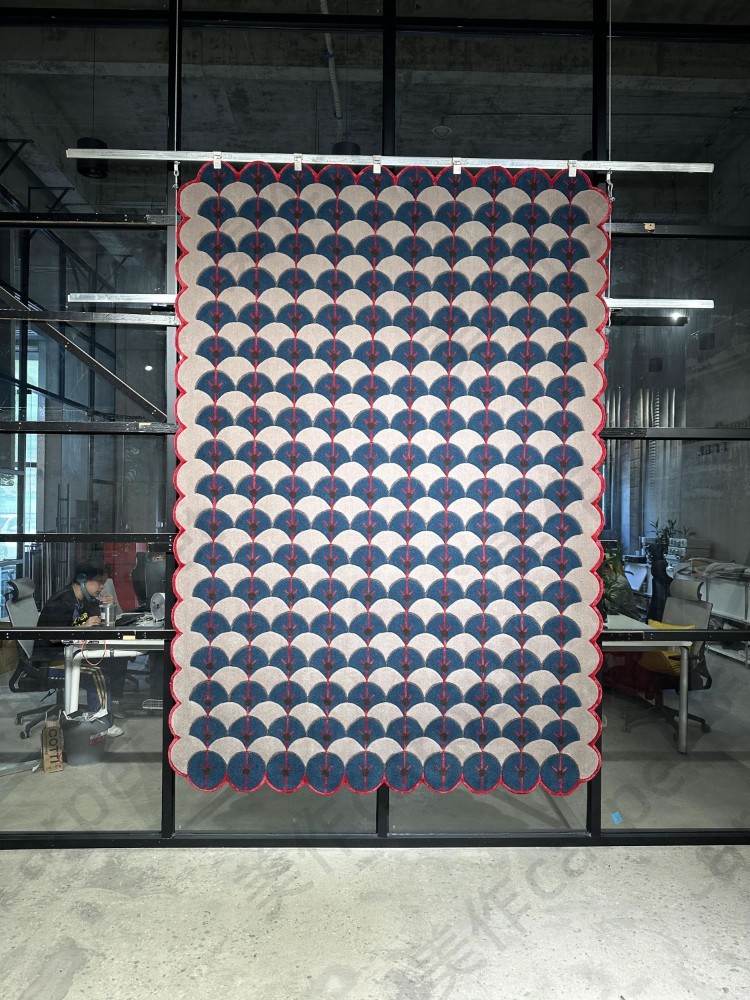 Medieval square carpet