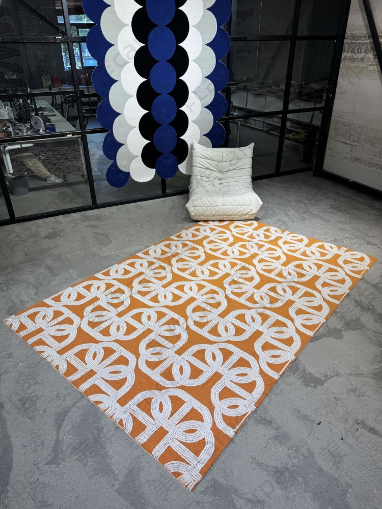 Medieval square carpet