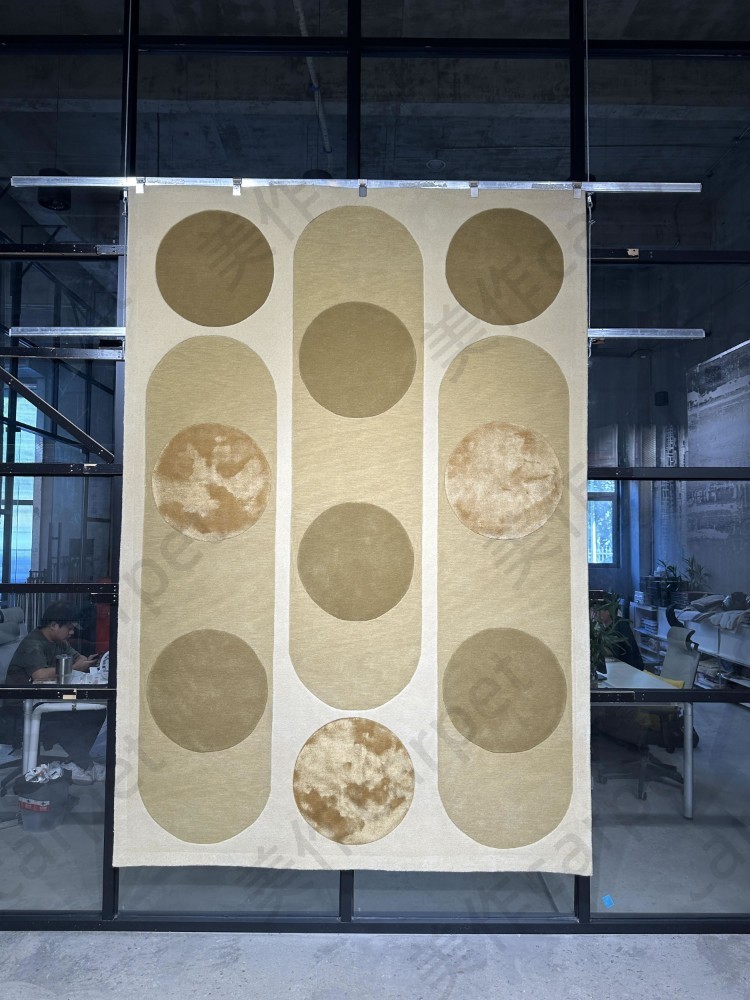 Medieval square carpet