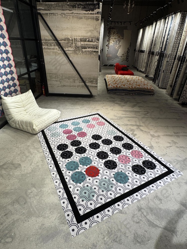 Medieval square carpet