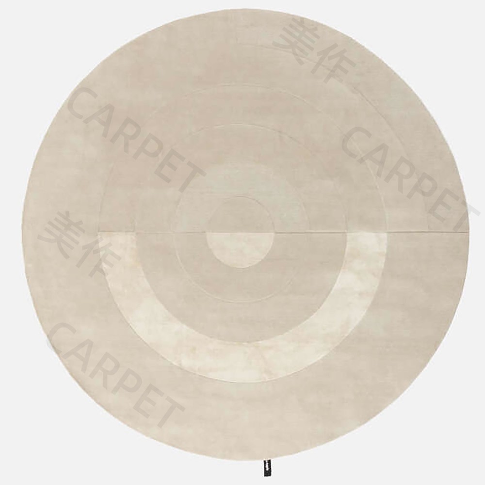 Bliss Round Rug - Undyed
