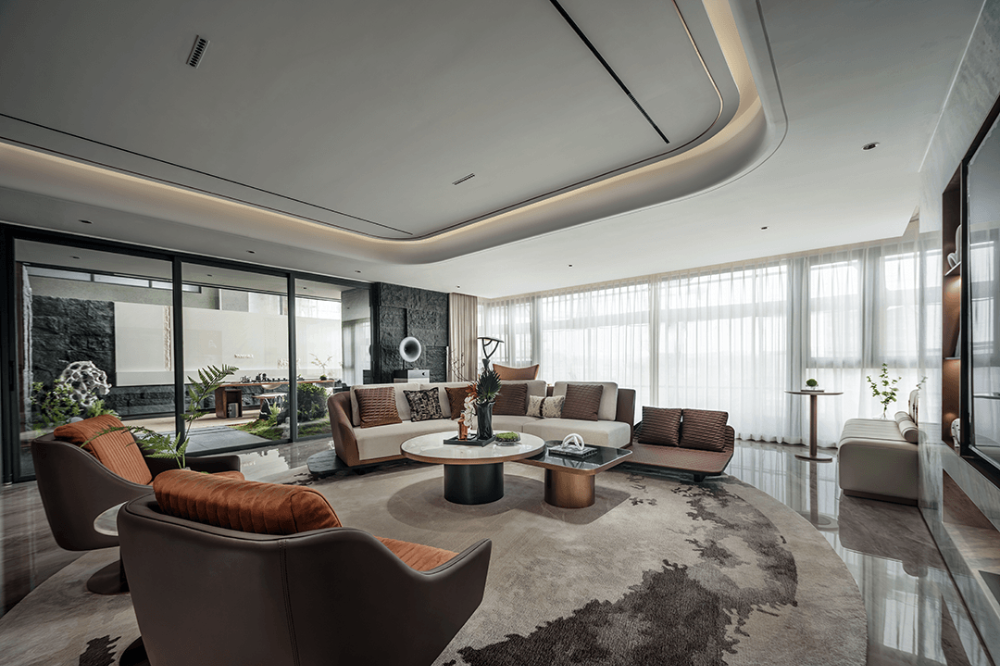 Light luxury style collocation