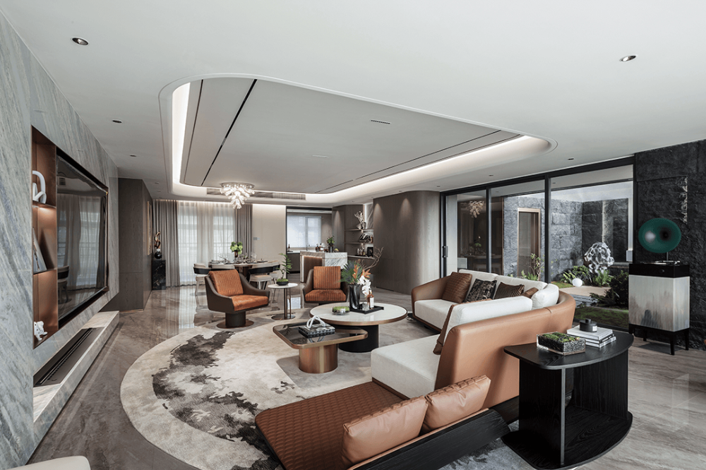 Light luxury style collocation