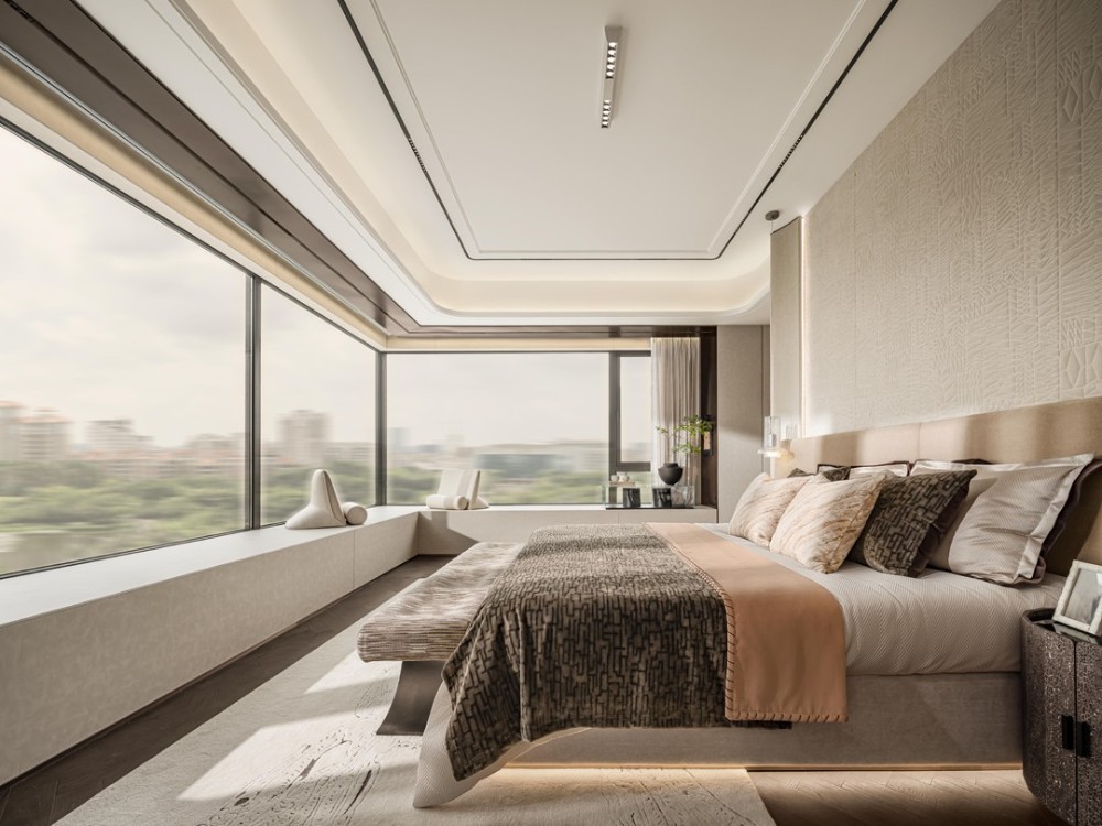 Light luxury style collocation