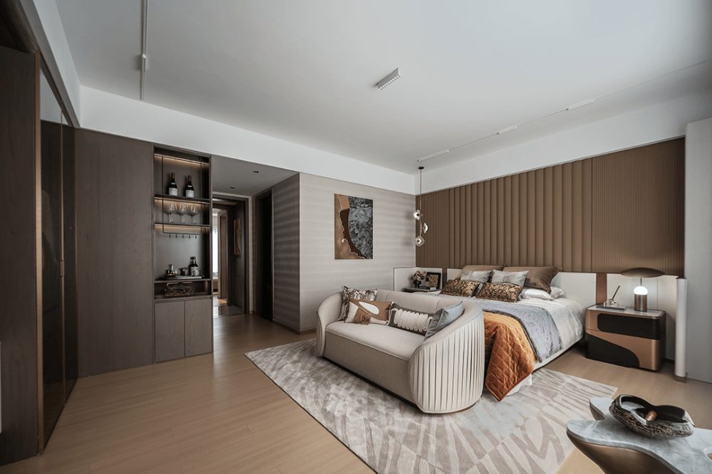 Light luxury style collocation