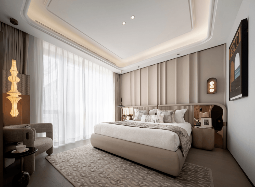 Light luxury style collocation