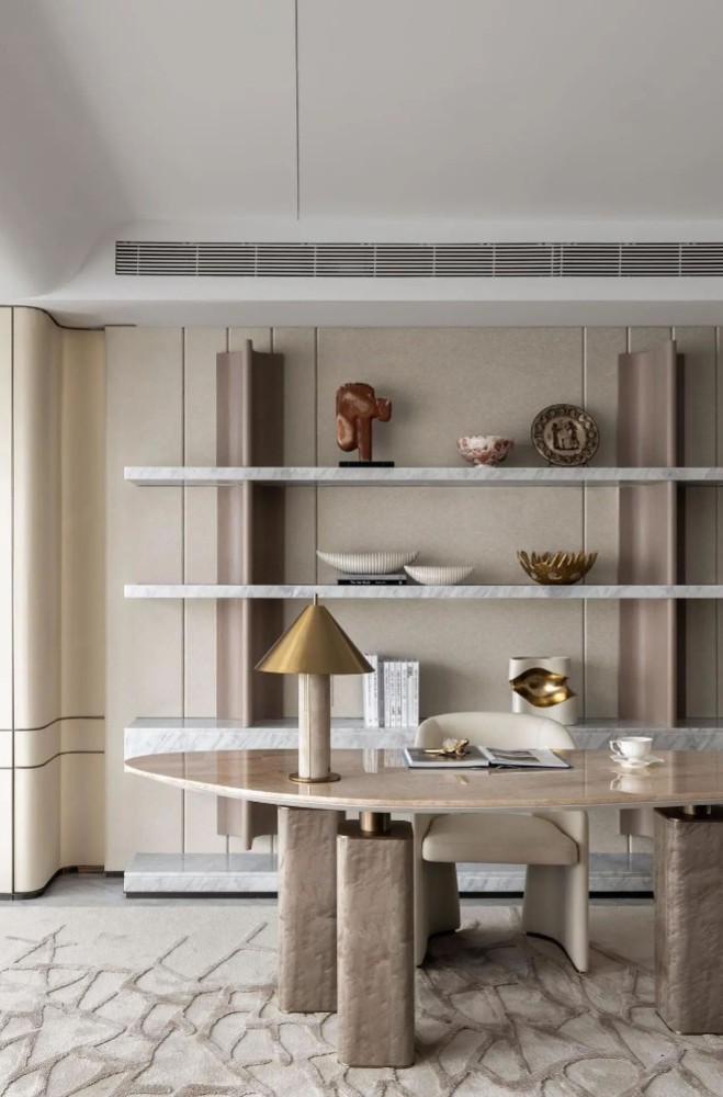 Light luxury style collocation