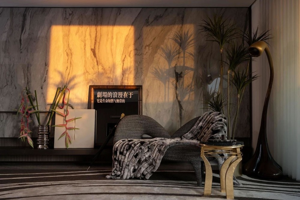 Light luxury style collocation