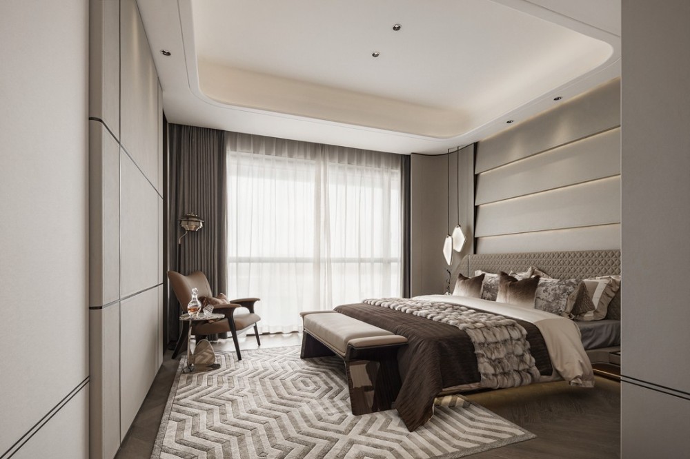 Light luxury style collocation