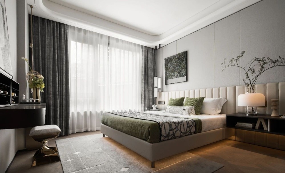 Light luxury style collocation